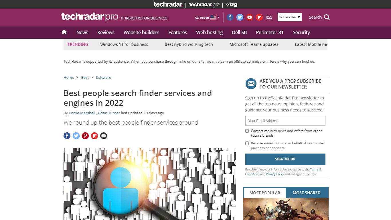 Best people search finder 2022 | TechRadar